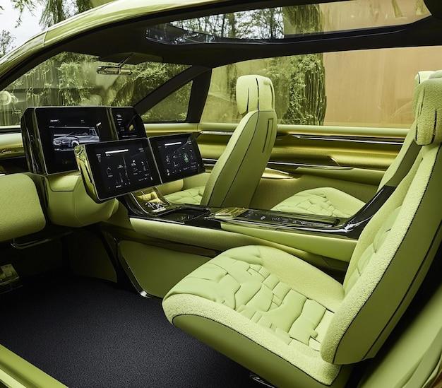 Tesla Model 3 Custom-Innenausbau mit Alcantara und Carbon-Interieur